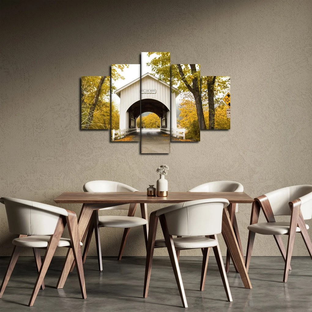 Obraz mosta v Oregone (150x105 cm)