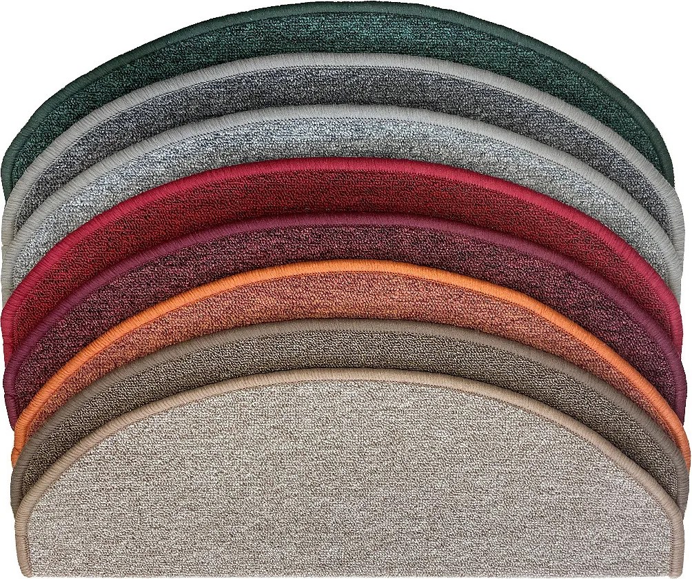 Vopi Nášľapy na schody Astra terra polkruh, samolepiaci - 24x65 polkruh (rozmer vrátane ohybu)