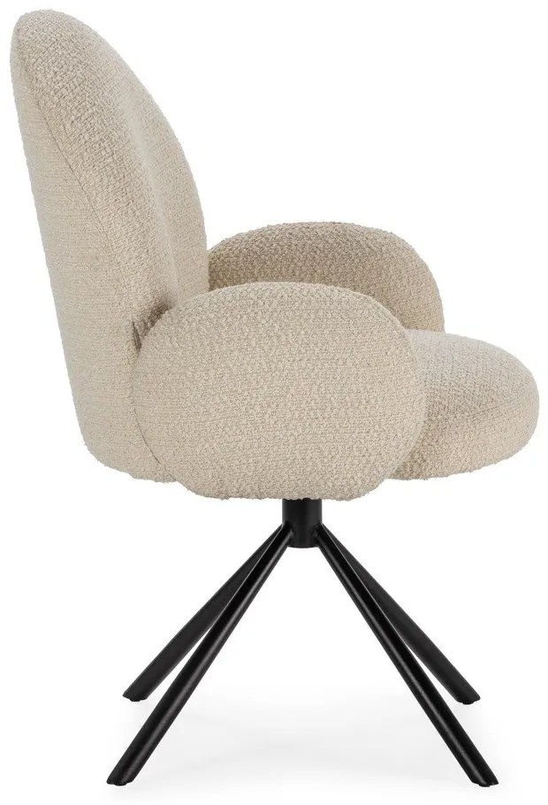 Béžové kreslo Dario – Marckeric