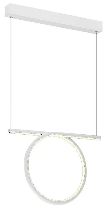 Závesné LED svietidlo Loop, 1x LED 20w, 3000k, w