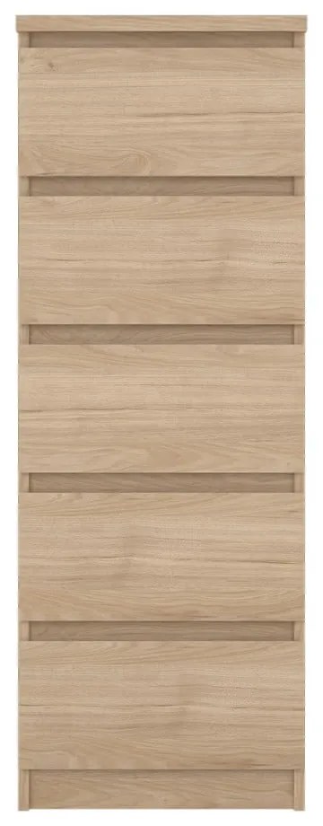 Komoda v dekore duba v prírodnej farbe 40x111x50 cm Naia – Tvilum