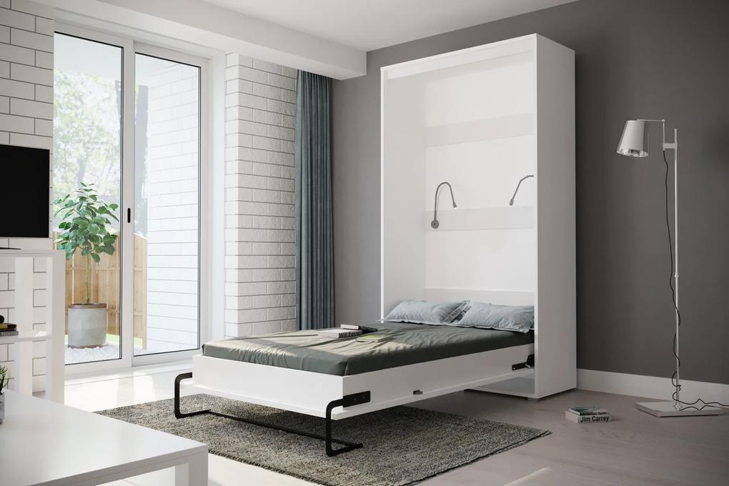 Sklápacie posteľ Home 120x200cm, biela