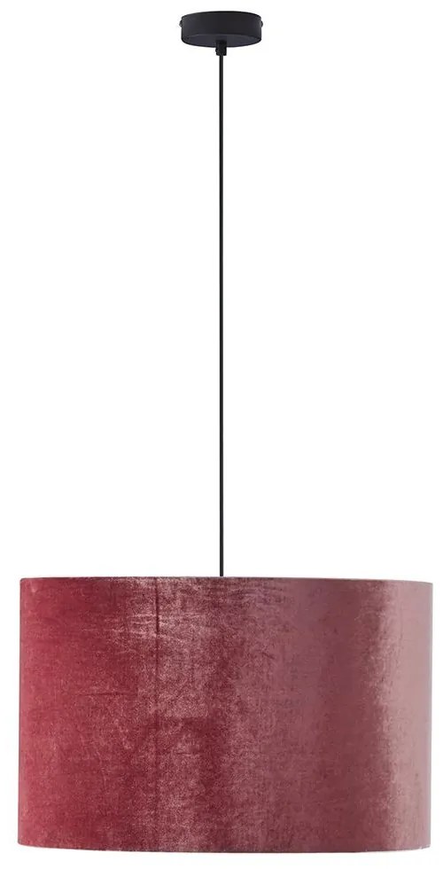 TK-LIGHTING Závesný moderný luster na lanku TERCINO, 3xE27, 60W, okrúhly, ružový