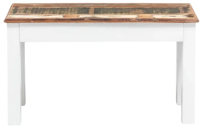 furniture-nabytek.cz - Masívna lavica Perth z recyklovaného dreva, lakovaná, biela / farebná