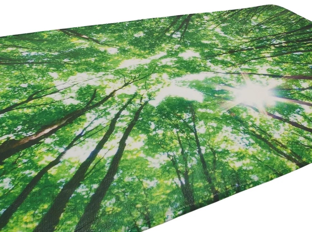 Apextextil koberce Protišmyková 3D predložka Koruny stromov - 60x120 cm