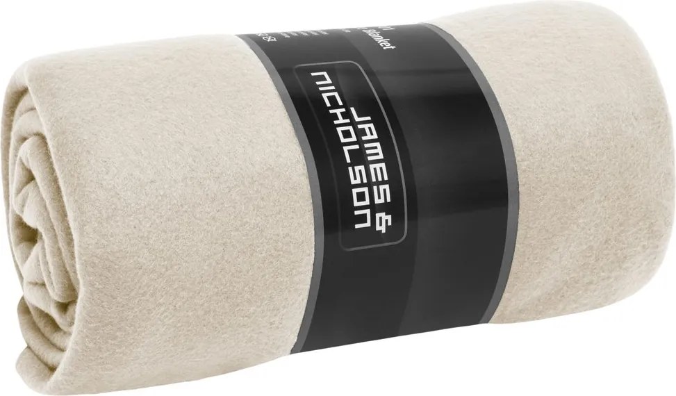 Daiber Fleecová deka JN1901 - Hnedá / natural