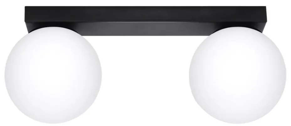 Sollux SL.1152 - Stropné svietidlo YOLI 2xG9/12W/230V čierna