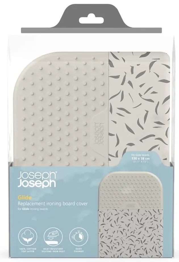 Poťah na žehliacu dosku 130x38 cm Glide – Joseph Joseph