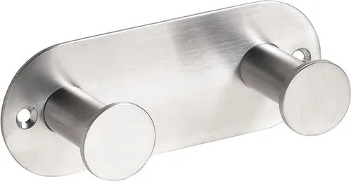 Bemeta Design EASY01: Vešiak, s 2 háčikmi, mat - 164106375