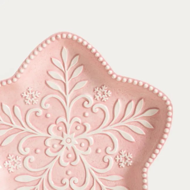 Dekoračný tanier BALS ružový 760655