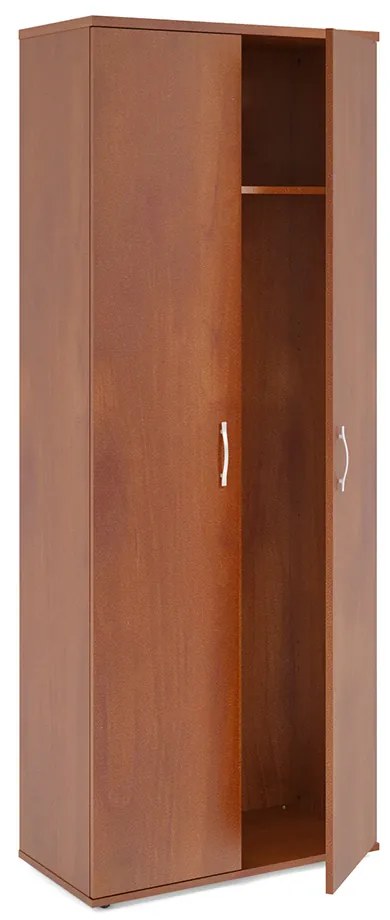 Vysoká šatníková skriňa Impress 74 x 37 x 190 cm, tmavý orech