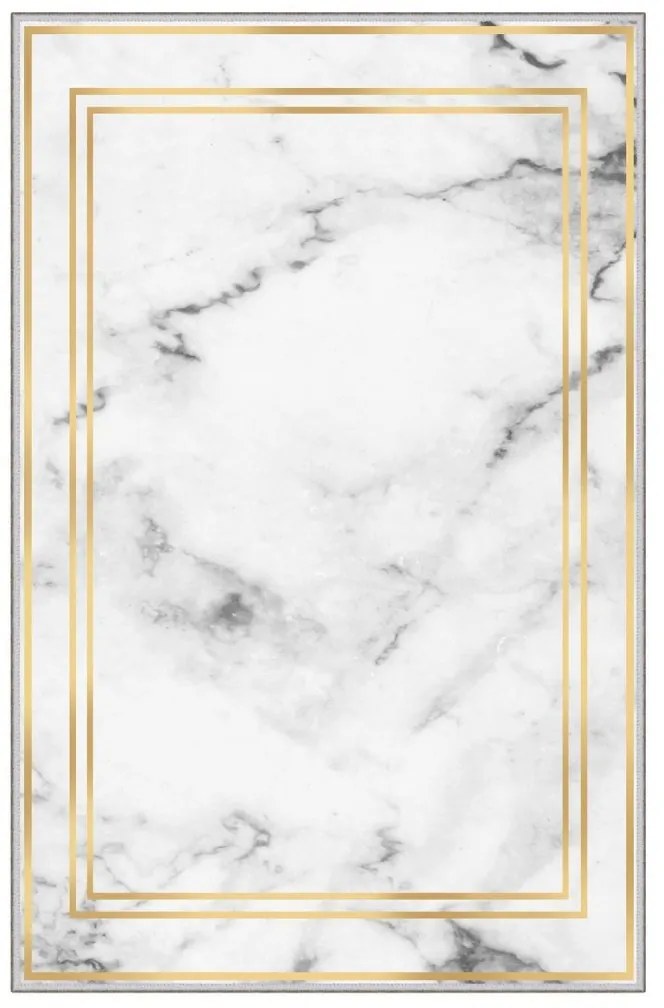 Koberec Kendra 50x80 cm biely