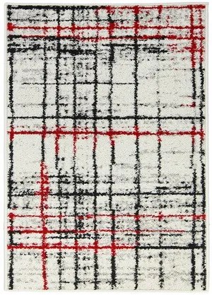 Oriental Weavers, Kusový koberec Lotto 406 FM6 W, 100x150, béžová, chodba / predsieň