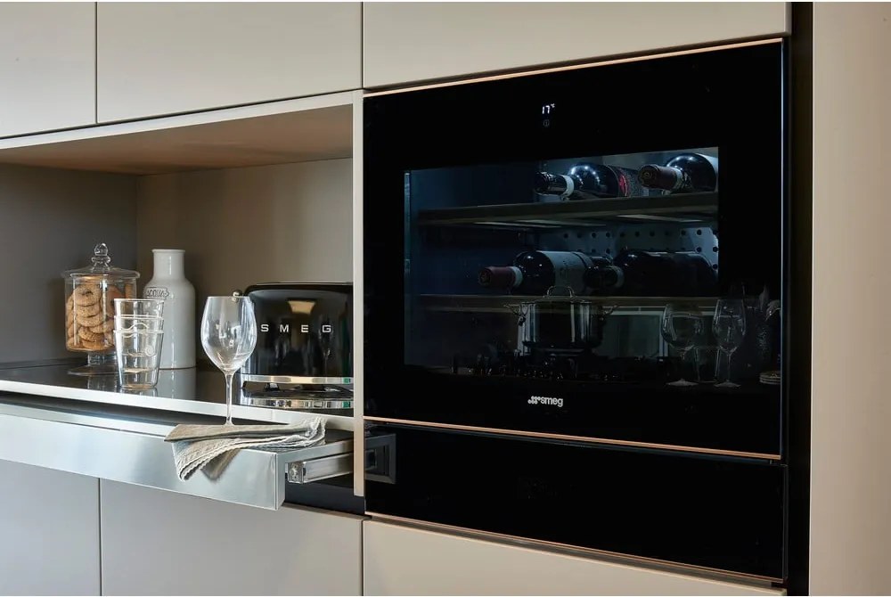 Čierny hriankovač Retro Style – SMEG