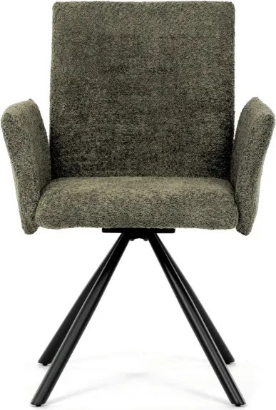Jedálenská stolička zelená DCH-W1117 GRN2