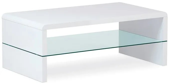 Autronic BONTEC Konferenčný stolík 110x60cm, mdf, biela, AHG-402 WT Farba: Biela