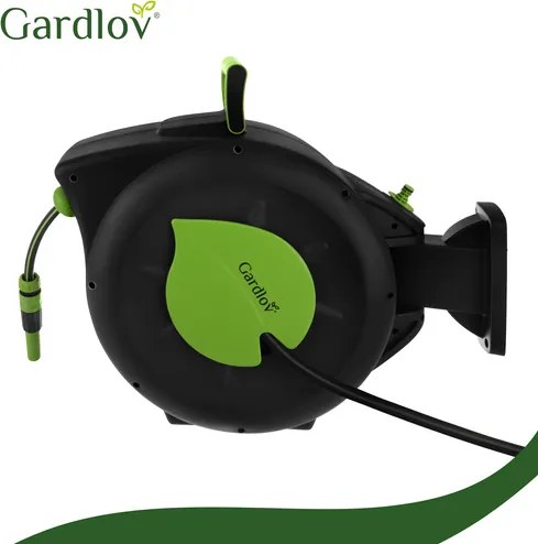 Automatický navijak záhradnej hadice – nástenný navijak s hadicou 30 m