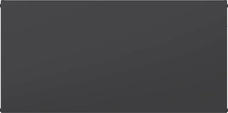 Mexen, Mexen Flat CF22 panelový radiátor 500 x 800 mm, bočné pripojenie, 1092 W, antracit - W422F-050-080-66