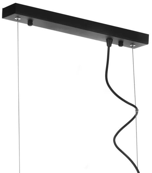 ONLI - Luster na lanku FLOKI 4xE27/15W/230V čierna/medená