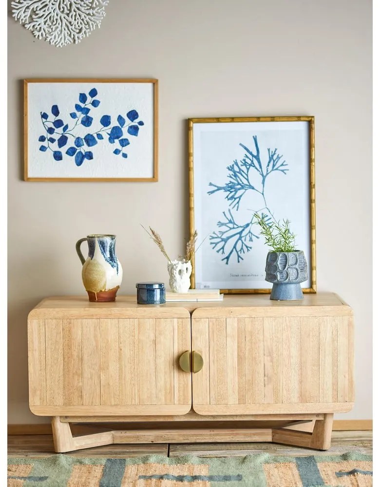 Komoda z kaučukového dreva v prírodnej farbe 120x55x45 cm Serrone – Bloomingville