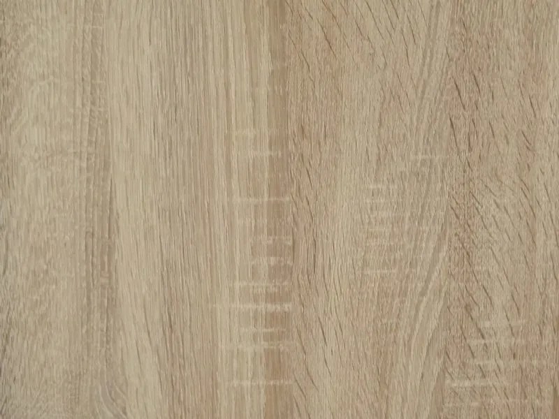 Šatníková skriňa Joker, 135 cm, biela / dub sonoma