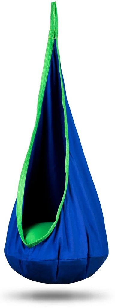 Závesné kreslo Neo-Sport cocoon modré