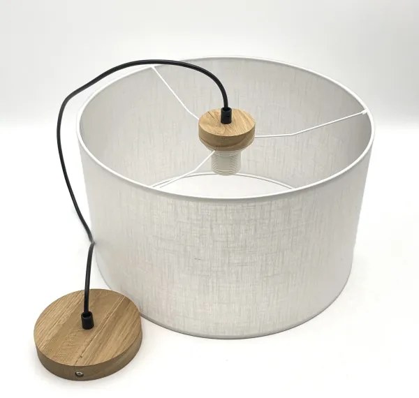 Luster na lanku ANTONIO 1xE27/60W/230V dub