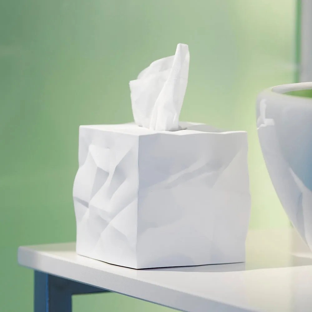 Box na vreckovky Essey Wipy Cube White