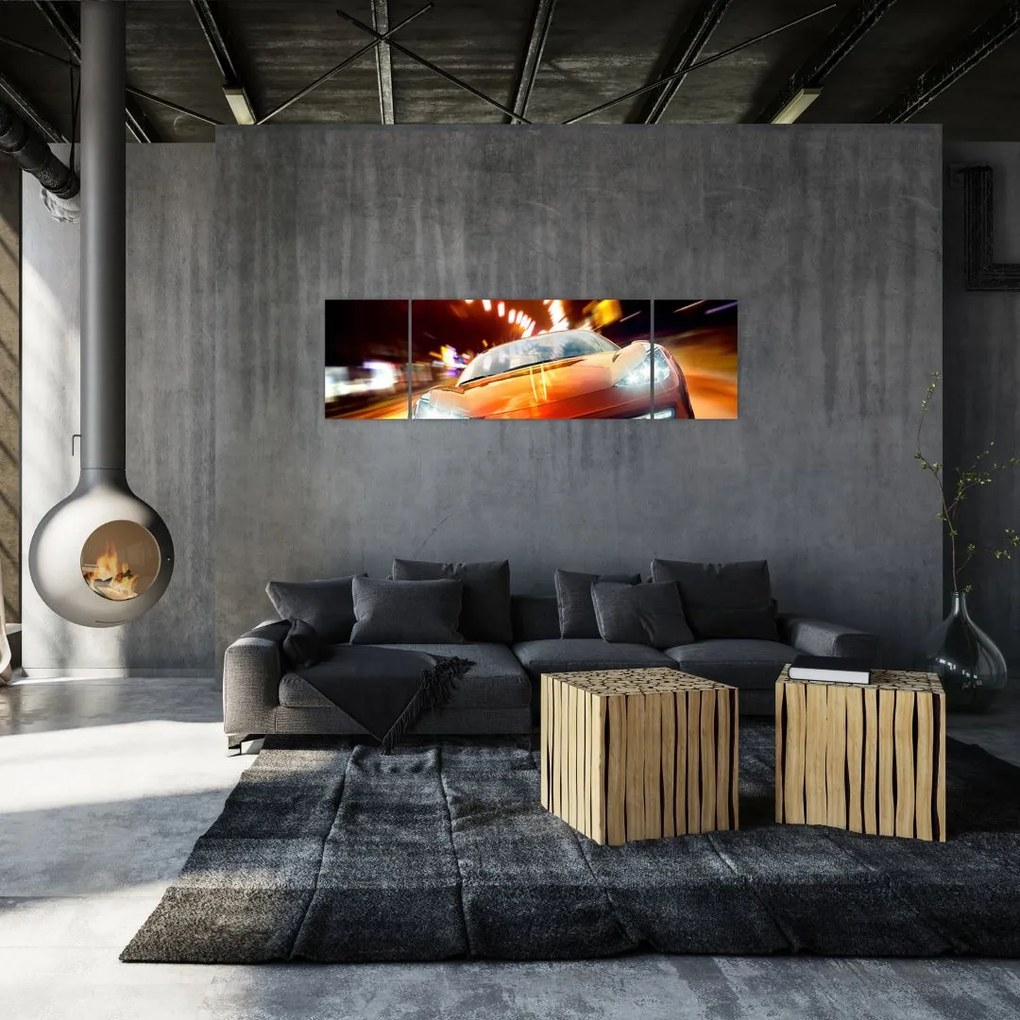 Športové auto - obraz