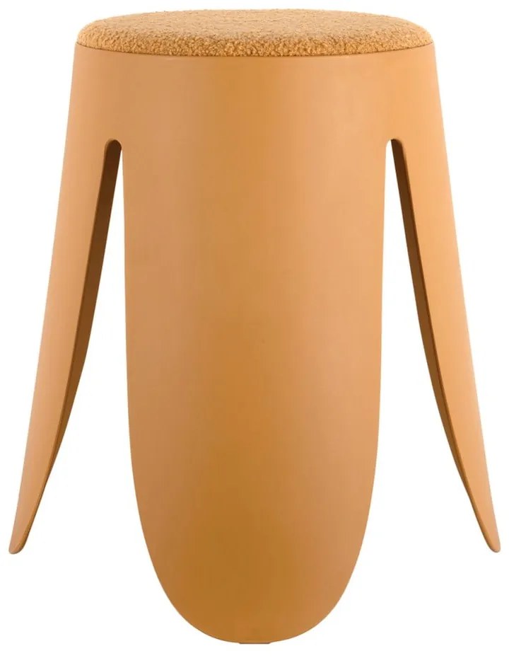 Okrovožltá plastová stolička Savor – Leitmotiv