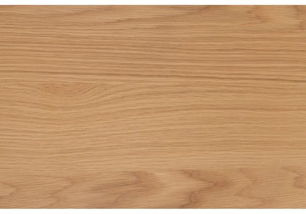 Okrúhly rozkladací jedálenský stôl s prídavnou doskou v dekore duba ø 115 cm Montreux – Actona