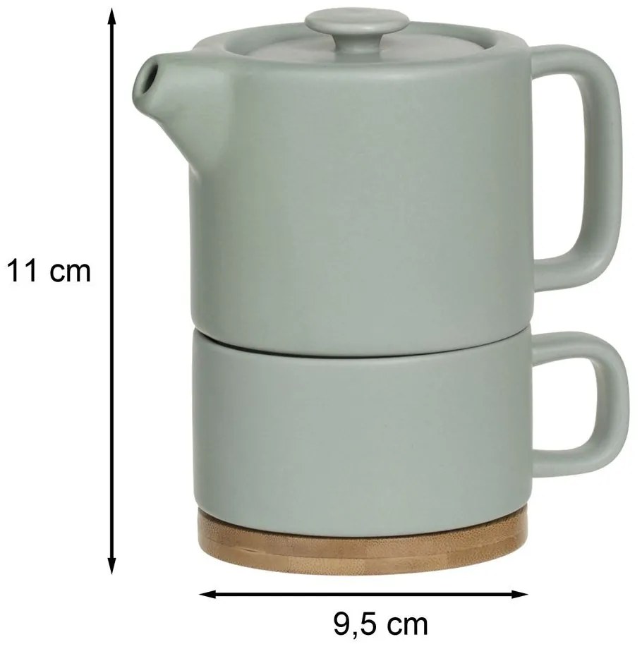 Čajový/kávový set so sitkom Natural Mint