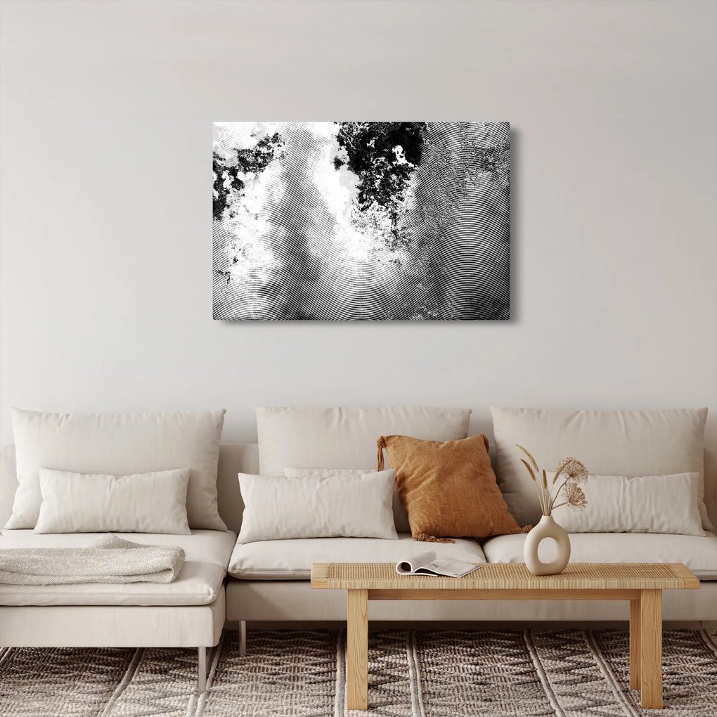 Obraz - Šrafovanie (90x60 cm)