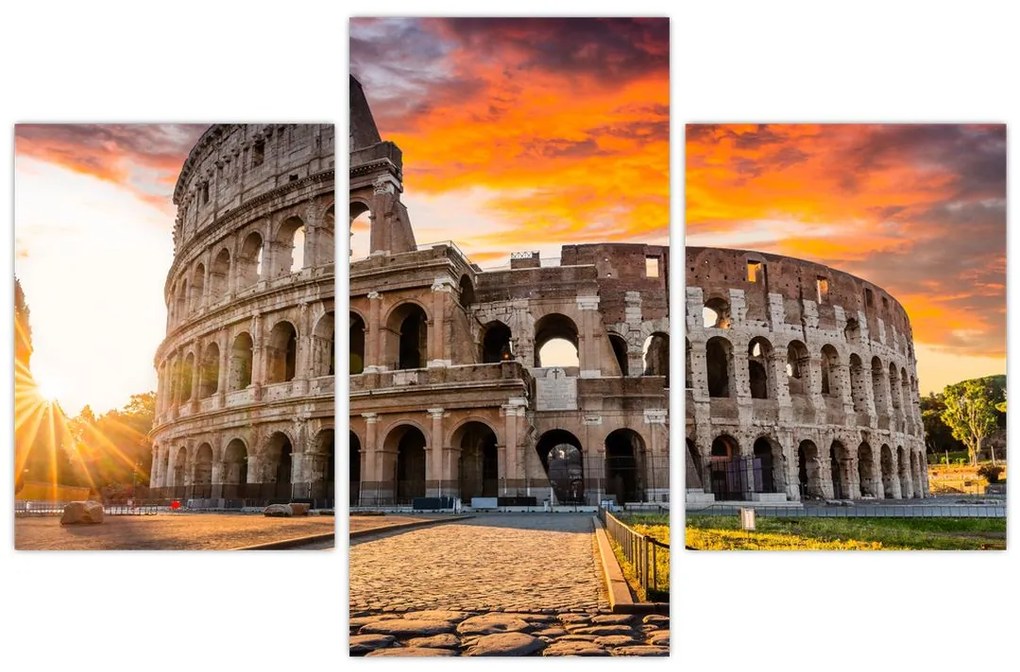 Obraz - Koloseum v Ríme (90x60 cm)