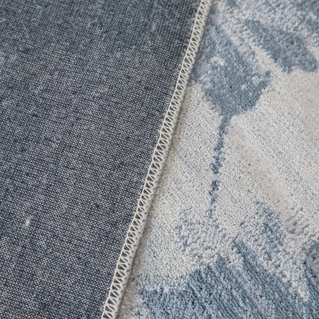 Kusový koberec Isphahan 84427 L. Blue, 200x290, modrá, obývacia izba, Devos Caby (DC Carpets)