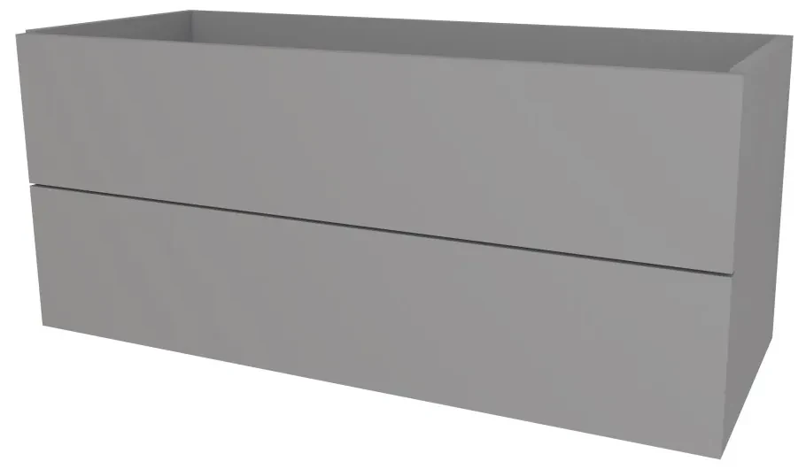 Mereo, Mereo Aira, kúpeľňová skrinka 121 cm, Multidecor, Šedá supermat, MER-CN793SSEDA