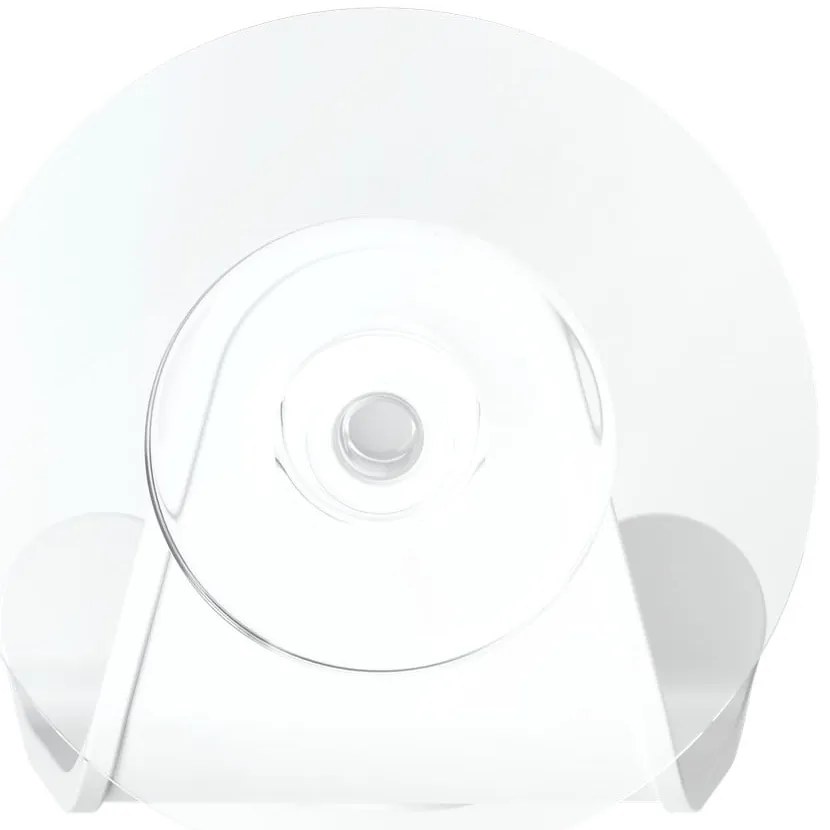 Biely samodržiaci háčik z recyklovaného plastu Flex Adhesive – Umbra