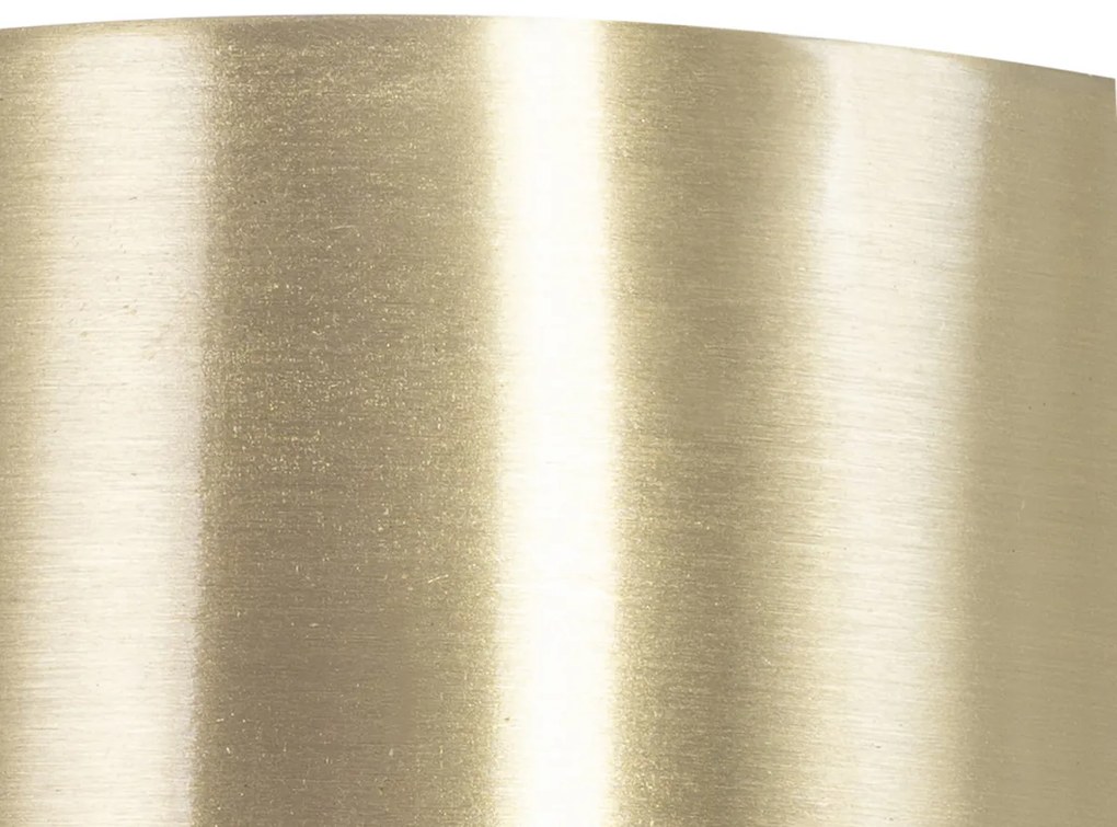 Inteligentné stropné svietidlo mosadzné s dymovým sklom vrátane Wifi A60 - Stiklo