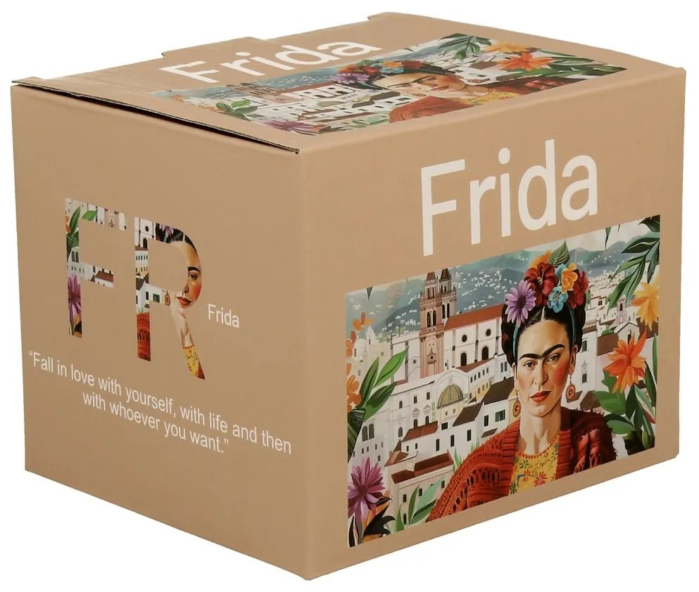 Porcelánový hrnček Mexican Art Frida 430 ml