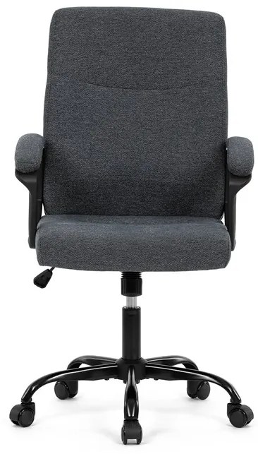 Autronic BONTEC Kancelárske kreslo, hojdací mechanizmus, čierna látka, KA-Y391 BK2 Farba: Šedá