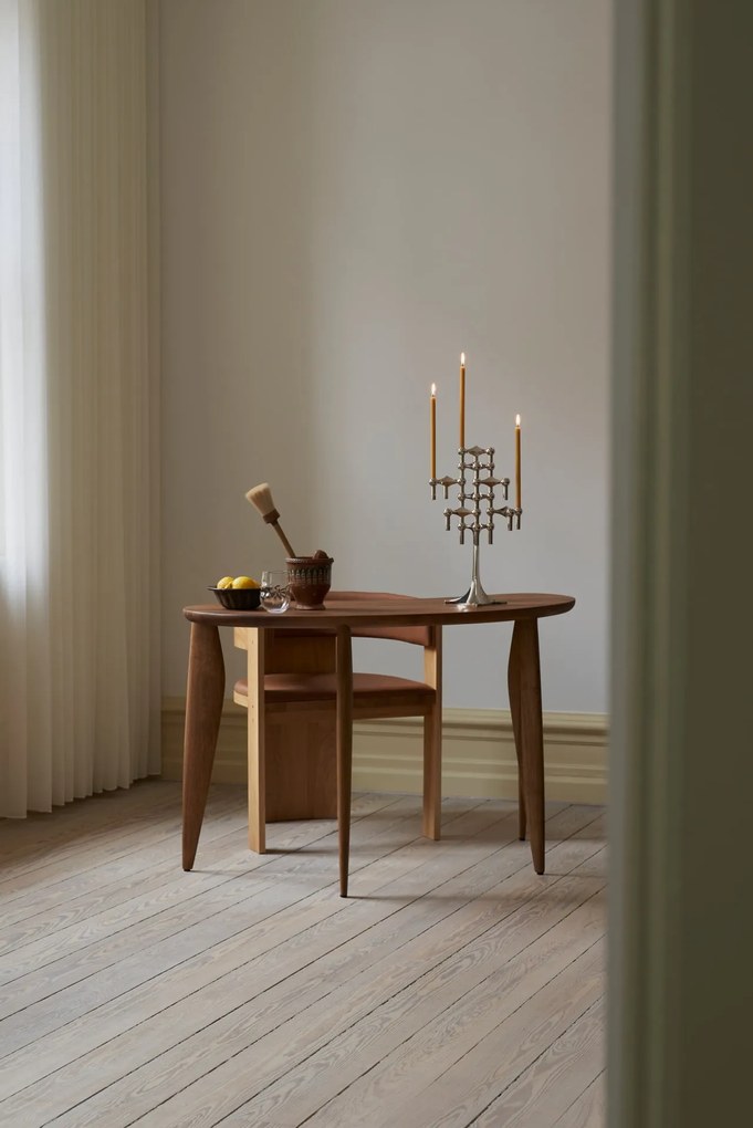 Stoff Nagel Vysoká sviečka STOFF Nagel Golden Honey – set 8 ks