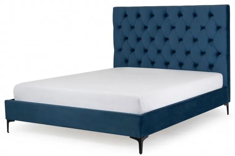 Hector Čalúnená posteľ Idahlia 160x200 modrá