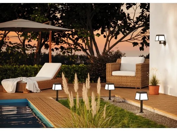 Eglo 901074 - LED solárne svietidlo so senzorom ALTILIA LED/7,5W/3,7V 56cm IP44