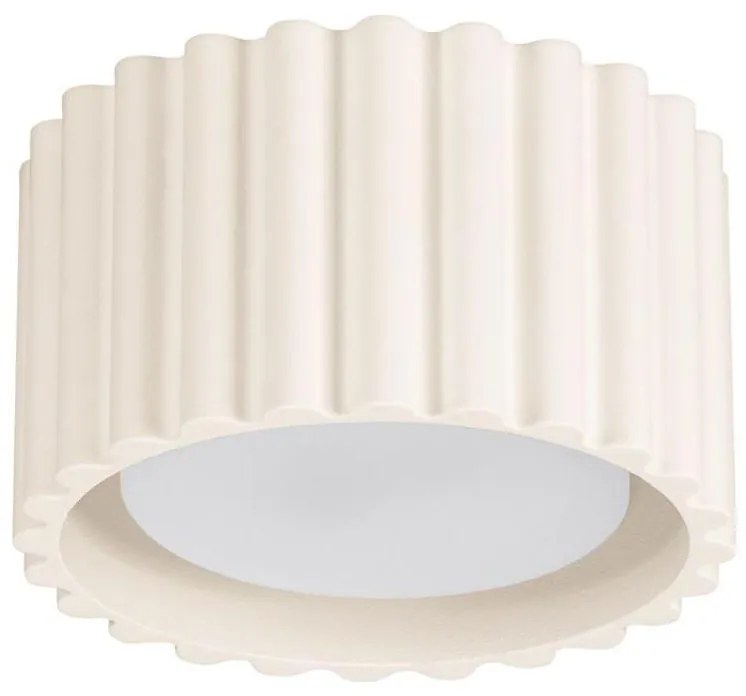 Sollux SL.1792 - Bodové svietidlo AURA 1xGX53/10W/230V 6 cm krémové