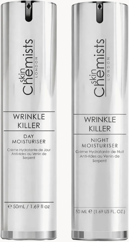 Súprava denného a nočného hydratačného krému Wrinkle Killer, 2 ks