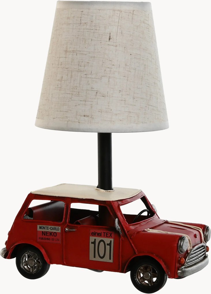 Malá kovová stolová lampa Car