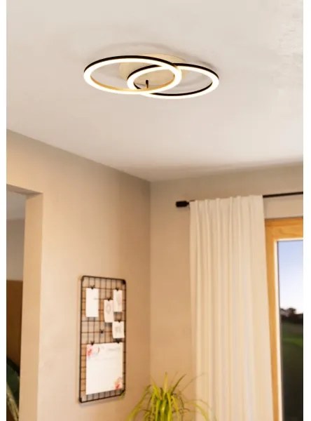 Eglo 901743 - LED Stmievateľné stropné svietidlo LOMALTAS-Z 2xLED/16W/230V