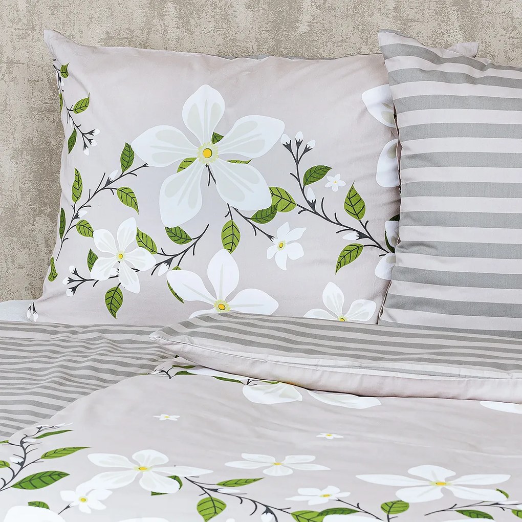 4Home Bavlnené obliečky Jasmine Love, 220 x 200 cm, 2 ks 70 x 90 cm