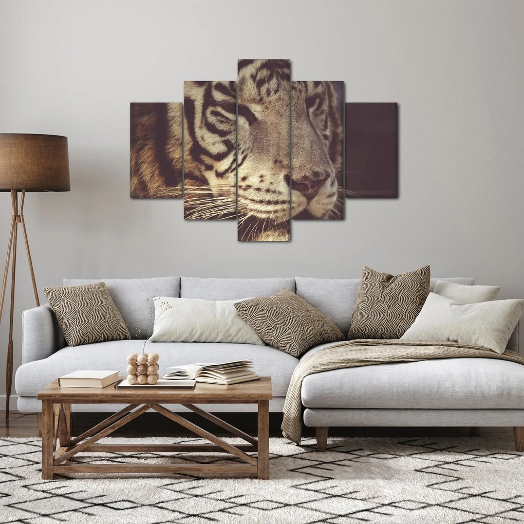 Obraz tigra (150x105 cm)