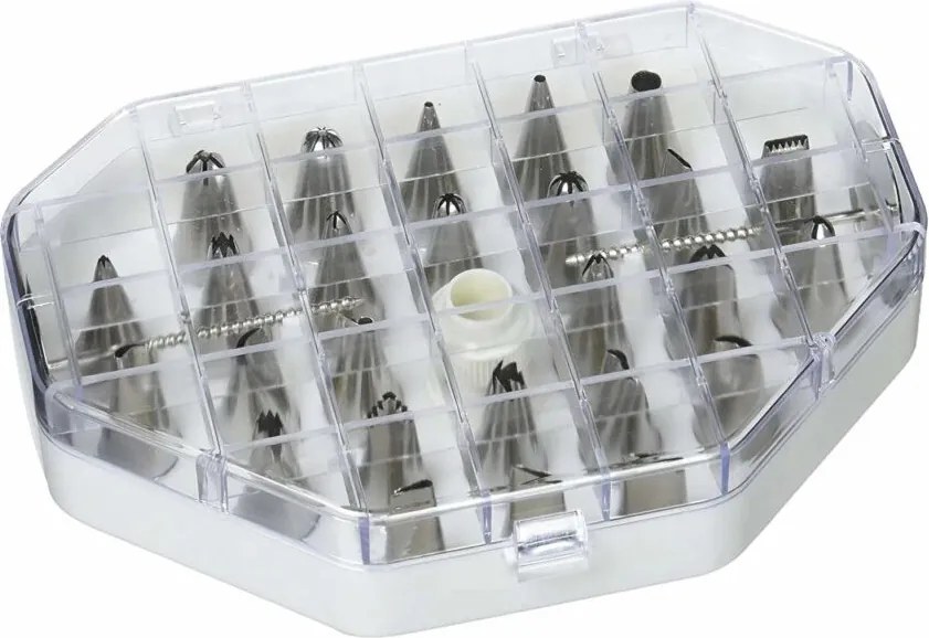 De Buyer 2114.20 Zdobiaca sada na torty ST Steel